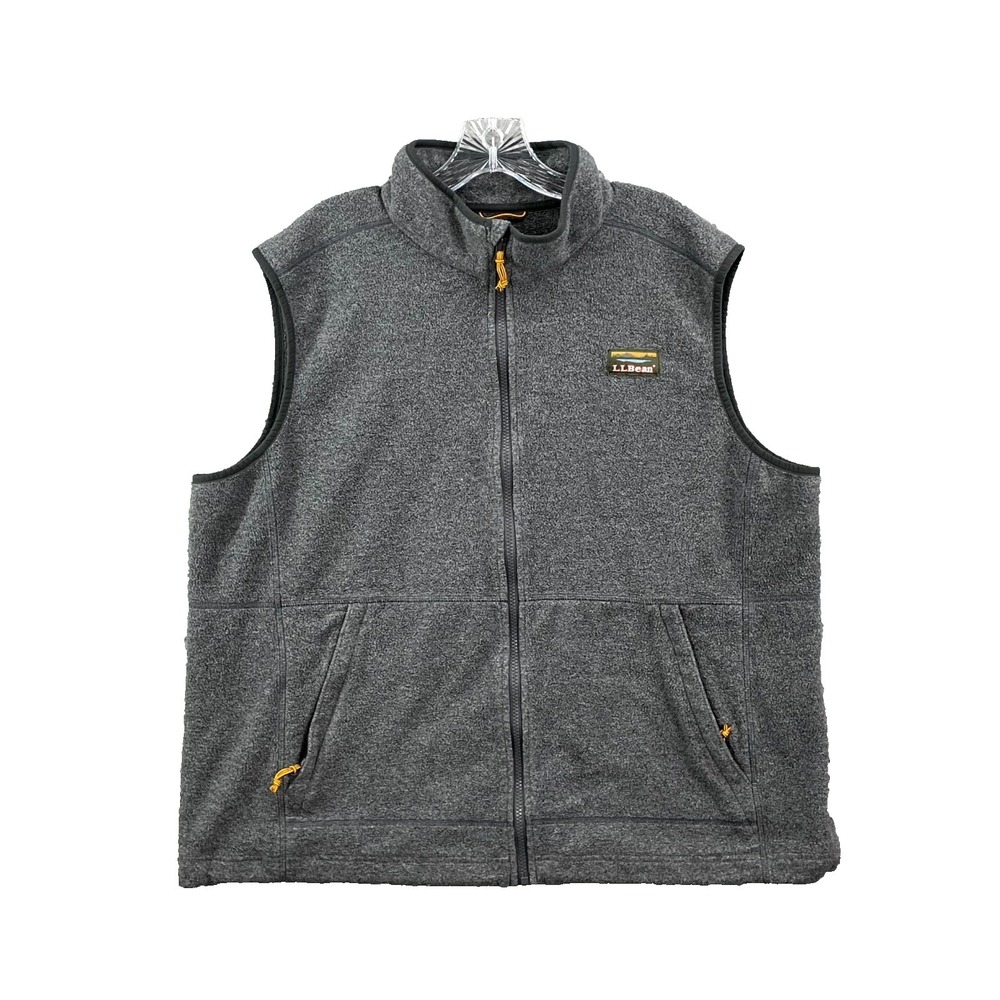 L.L. Bean Mountain Classic Fleece Vest Mens‎ 2XL Gorpcore Outdoor Hiking Camping